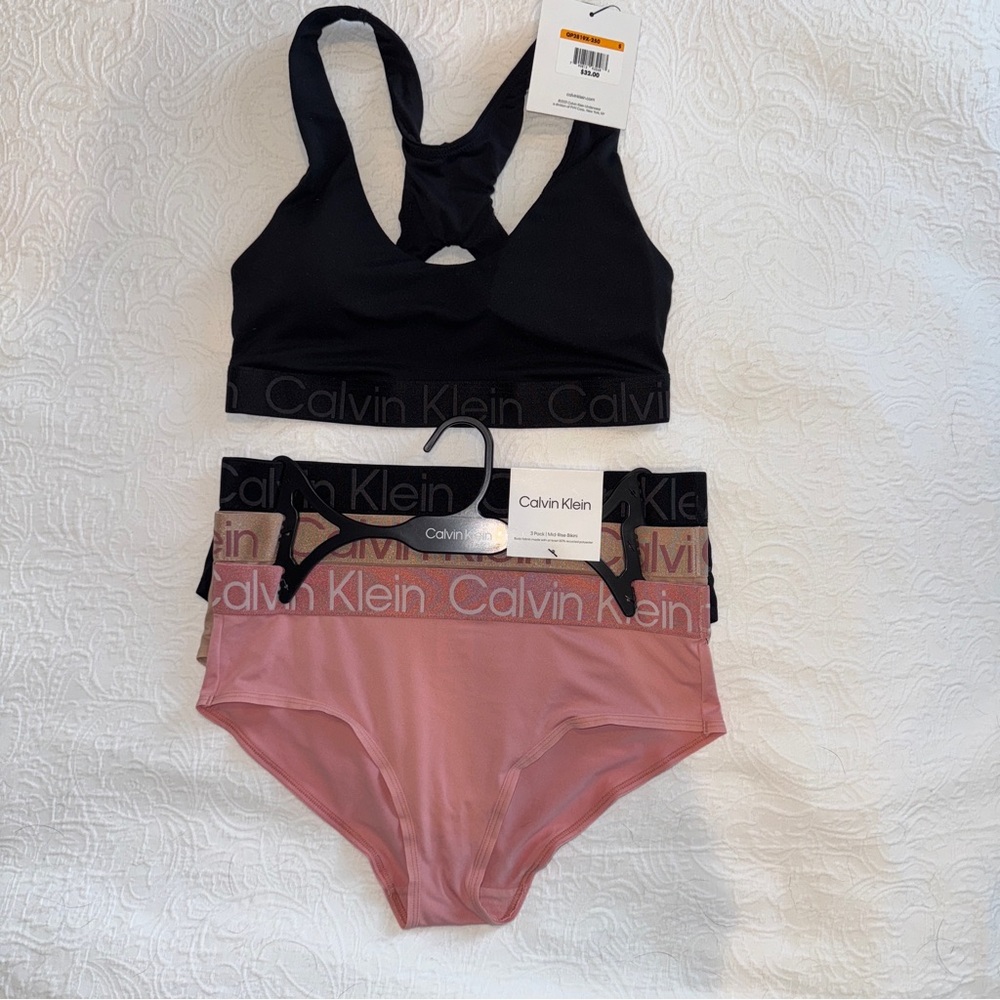 Calvin Klein wide band bikini set